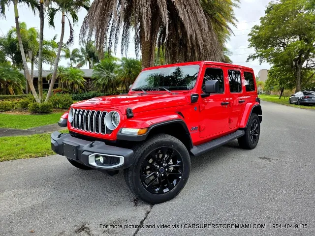 Jeep Wrangler 4xe rental car in Miami