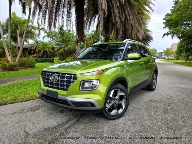 Hyundai Venue rental car in Miami