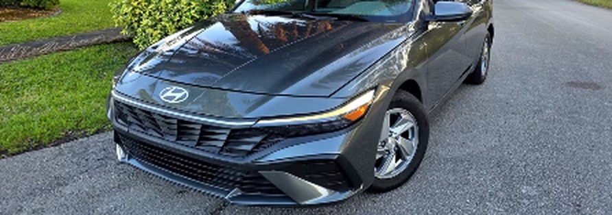 Hyundai Elantra rental car in Miami