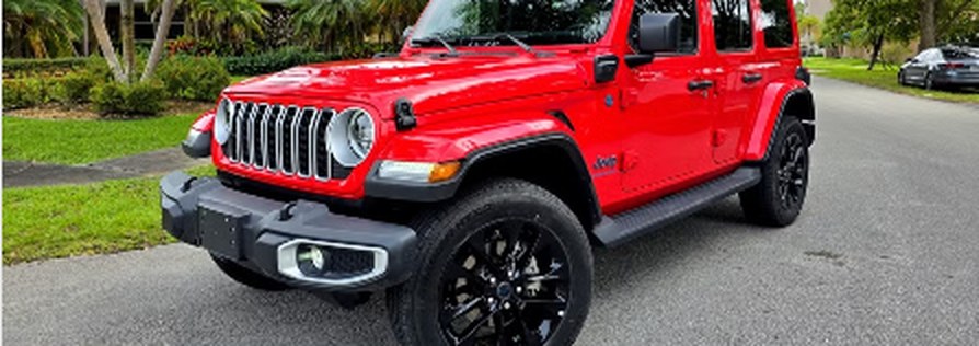 Jeep Wrangler 4xe rental car in Miami